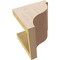 Ekena Millwork 6"W x 6"D x 6"H Wide Garner Rough Cedar Woodgrain TimberThane Corbel, Primed Tan CORUR06X06X06GARRCPR - alternate 6